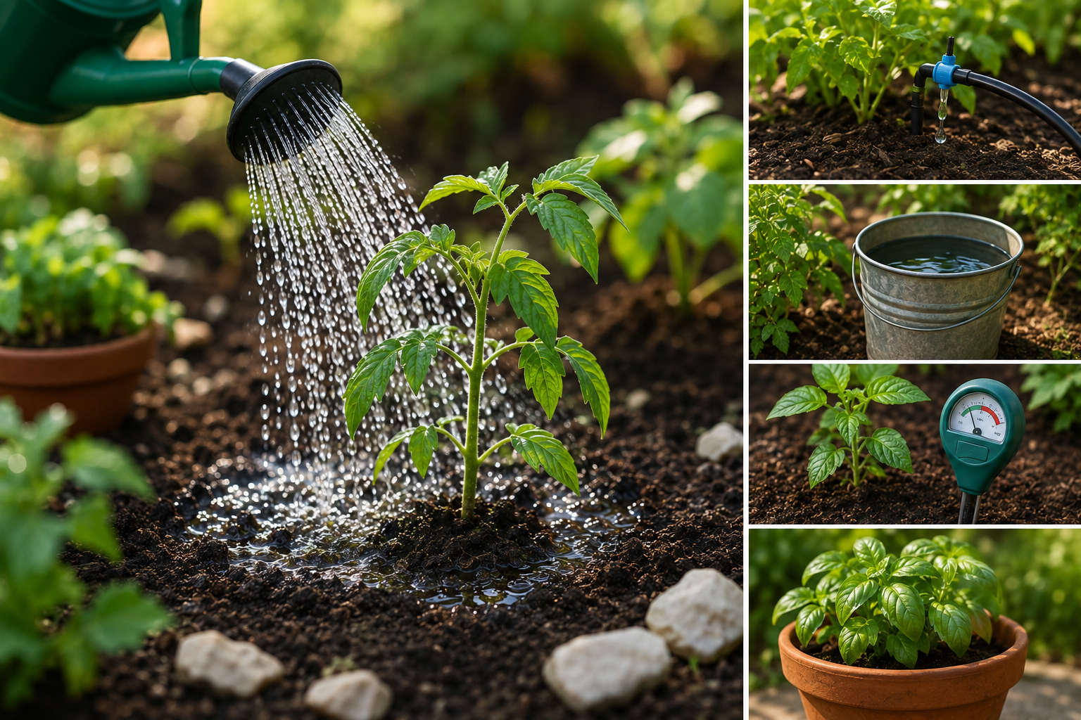 How to Water Your Plants the Right Way and Save Water
